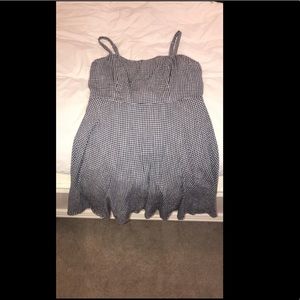 Checkered patterned dress from old navy